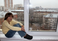 Вид на Рязанский проспект window of Moscow
