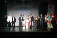 слева направо:Алексей Шиятый, Дмитрий Вайд, Нати Гейл, Санниковы Алика и ТимоТи, шоу- балет