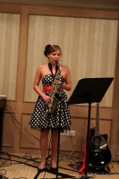 2013.09.22 TimoTi& Alika(sax): concert with Amos Barzel, Crowne Plaza Tel Aviv Beach, Israel