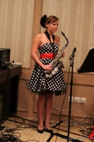 2013.09.22 TimoTi& Alika(sax): concert with Amos Barzel, Crowne Plaza Tel Aviv Beach, Israel