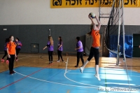 2014.01.02 Alika Sannikova: Netball competition,1st place,תחרות כדורשת,מקום ראשון Bat-Yam, Israel