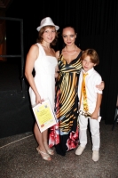 12.10.04 С телеведущей Валерией Поляковой, Фестиваль в Цфате, Израиль, with Valery Polykova